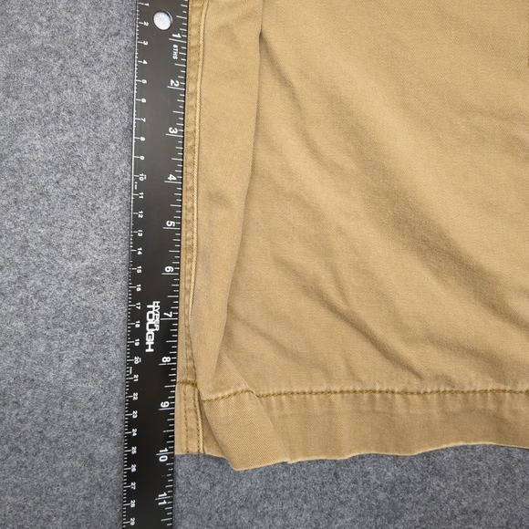 American Eagle Outfitters Mens Classic Cargo Shorts Size 30 Tan Cotton - Picture 7 of 12